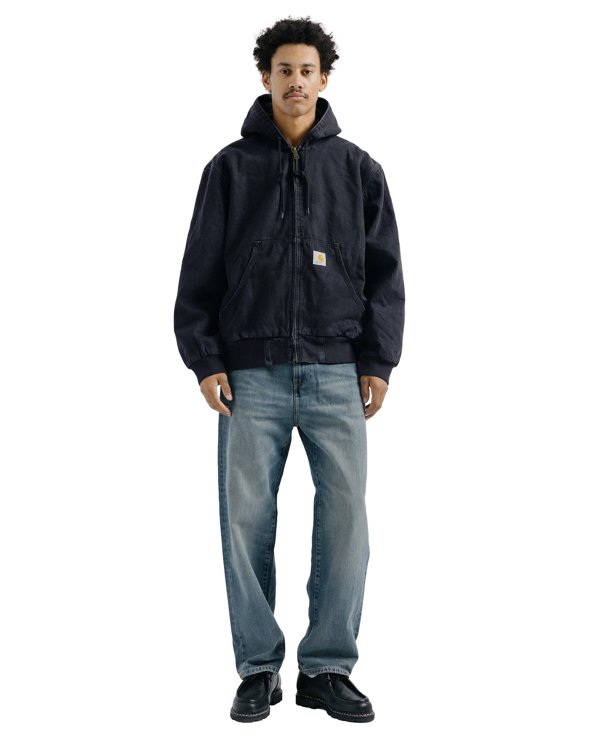 Carhartt W.I.P. OG Active Jacket Black Stone Washed
