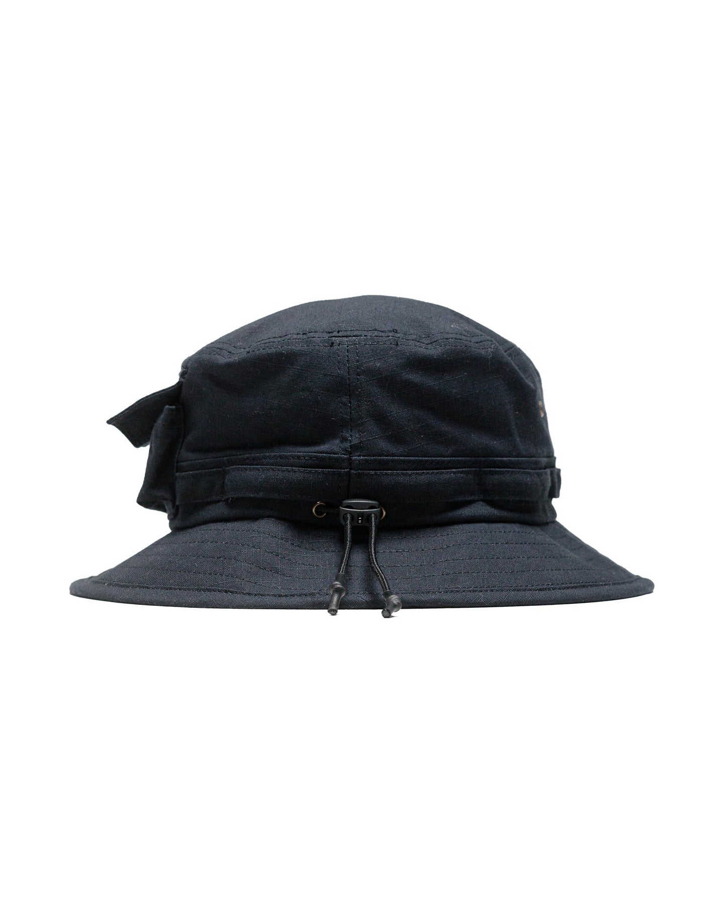 lost & found Beams Plus Beams Plus Lost & Found MIL Jungle Hat Cotton Ripstop Black