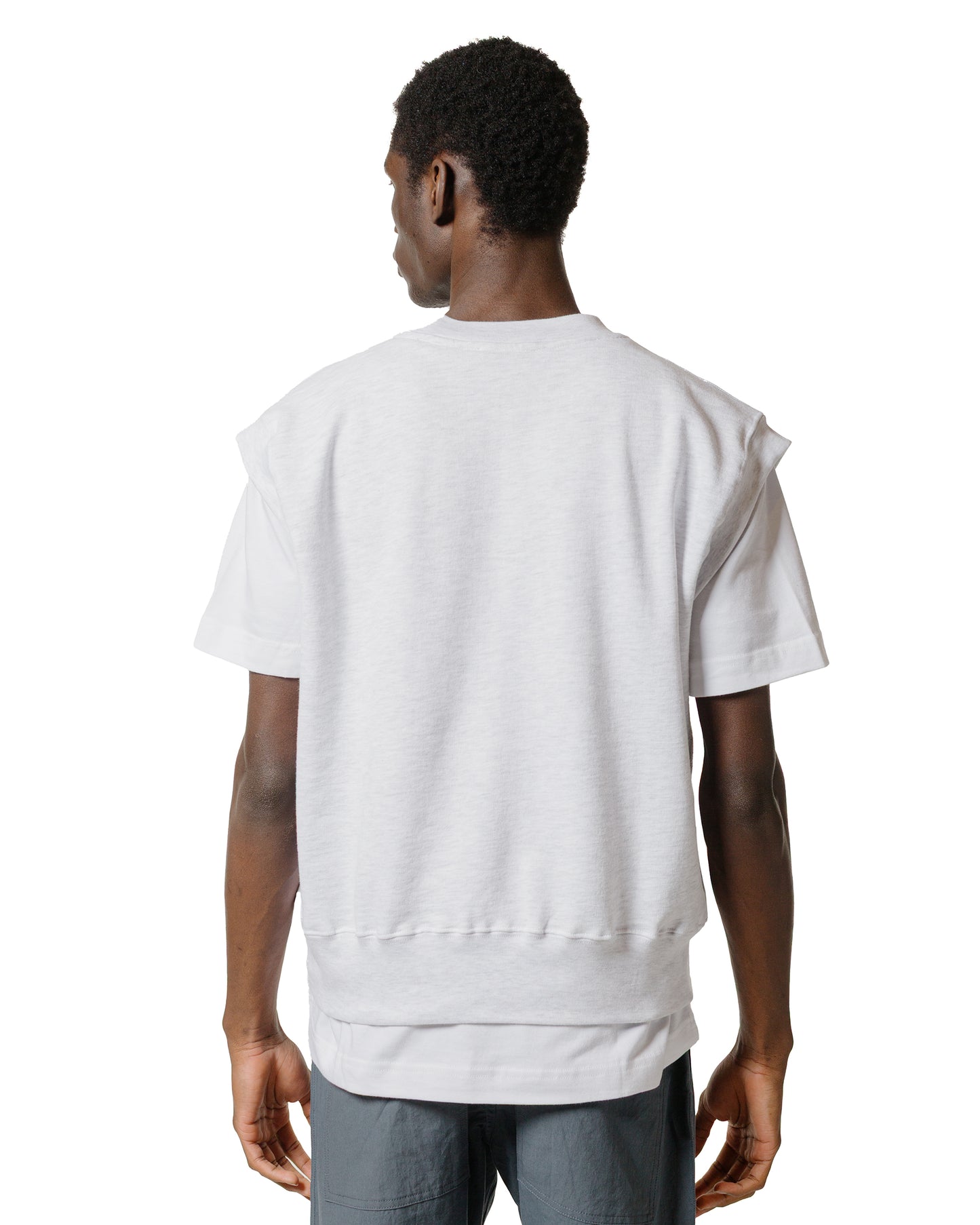 Body of Work Nettle Vest Dove Grey