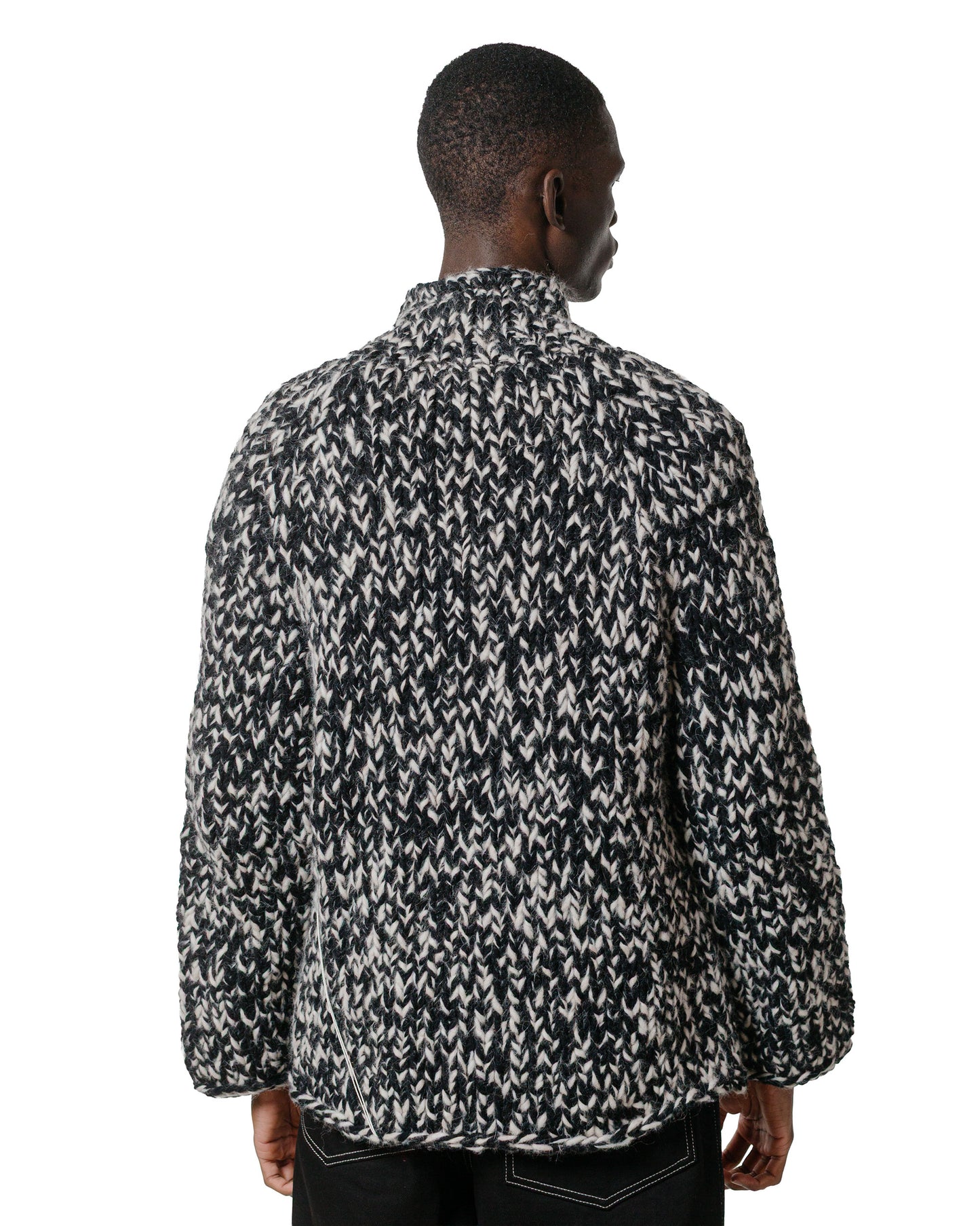 CASEY CASEY Cardigan Woalp Black