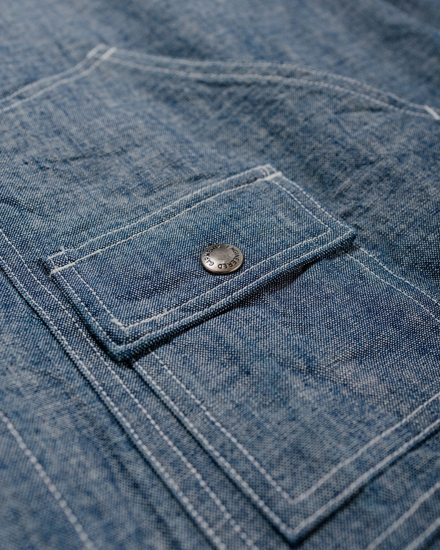 Engineered Garments Workaday Deck Parka Indigo 10oz Sea Canvas
