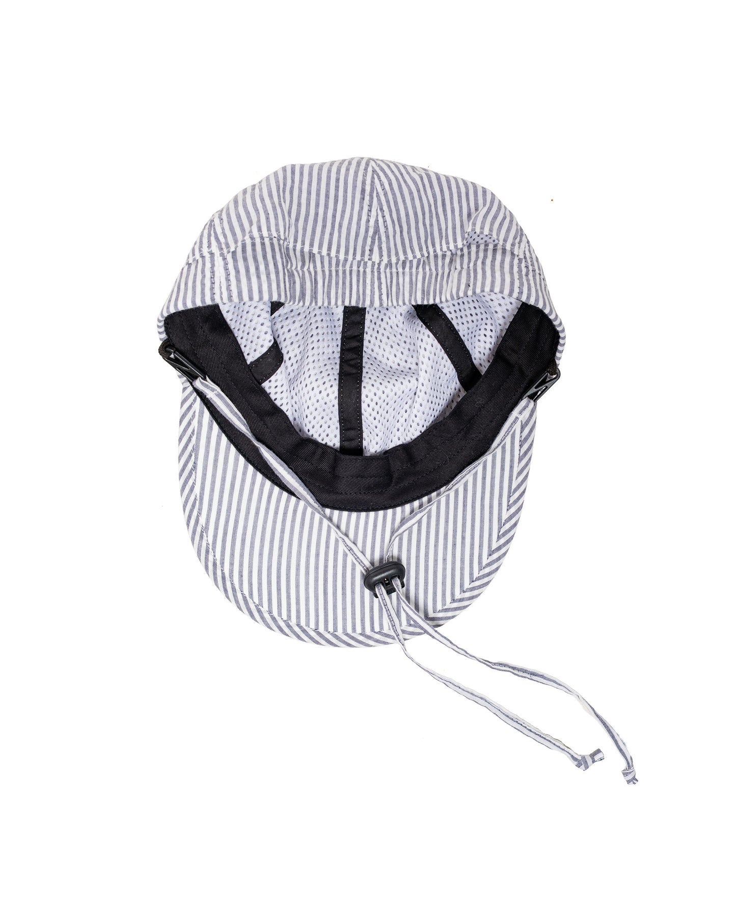 Found Feather Classic Corded Cap Cotton Yarn Dyed Sheeting Blue Stripe