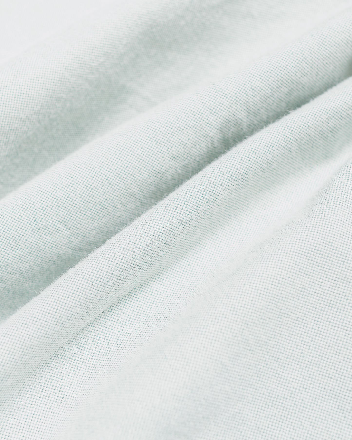 Gitman Vintage Bros. Green Brushed Fall Oxford fabric