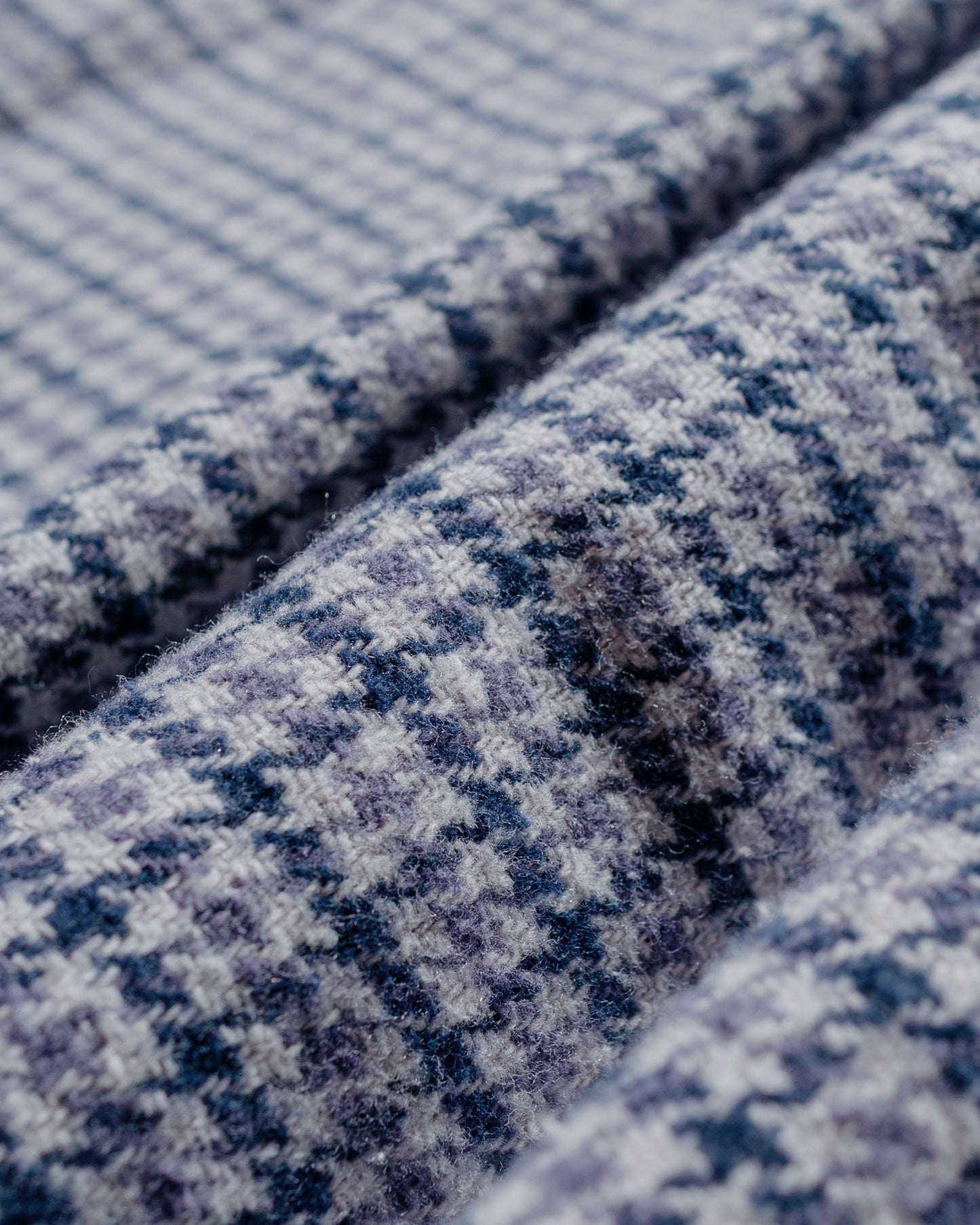 Gitman Vintage Bros. Grey Houndstooth Check Shirt