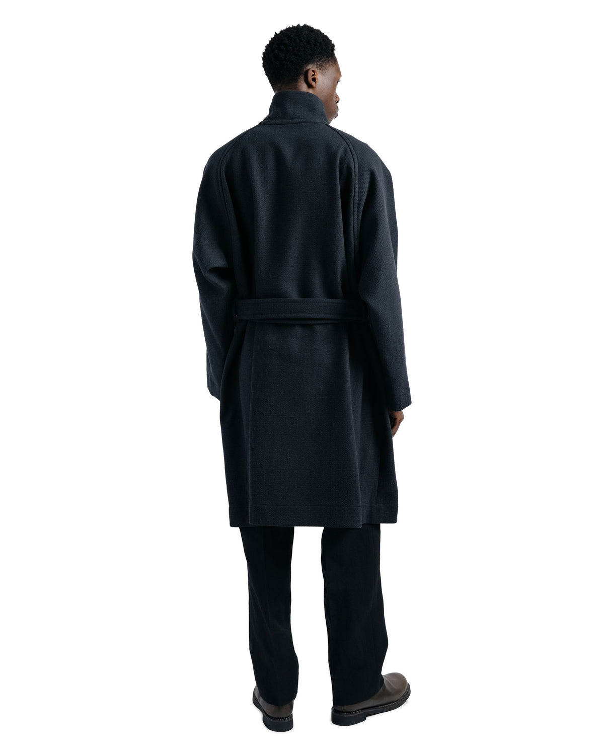 KAPTAIN SUNSHINE Stand Collar Coat Charcoal