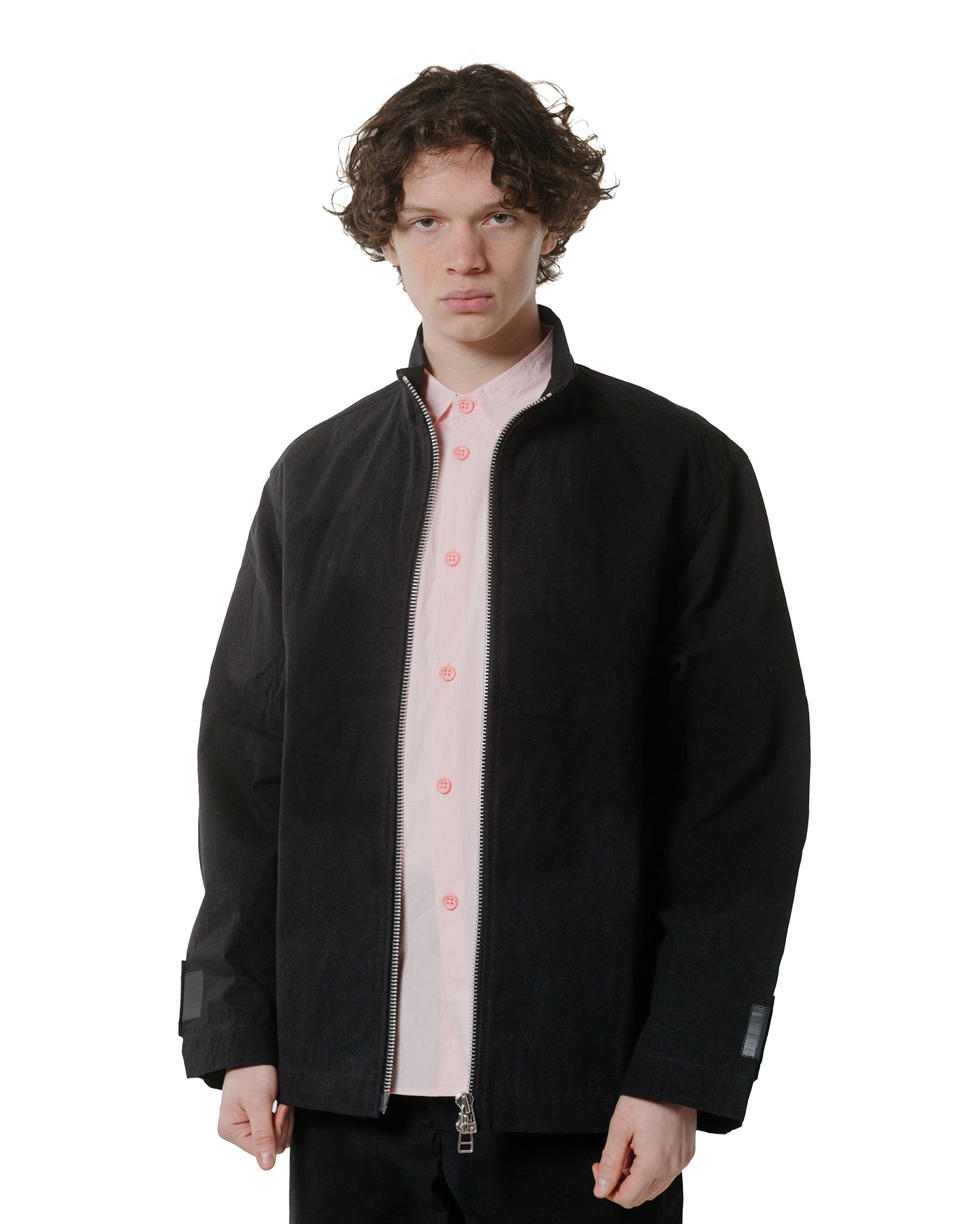 MAN-TLE R18S7 Block Jacket Black Wax