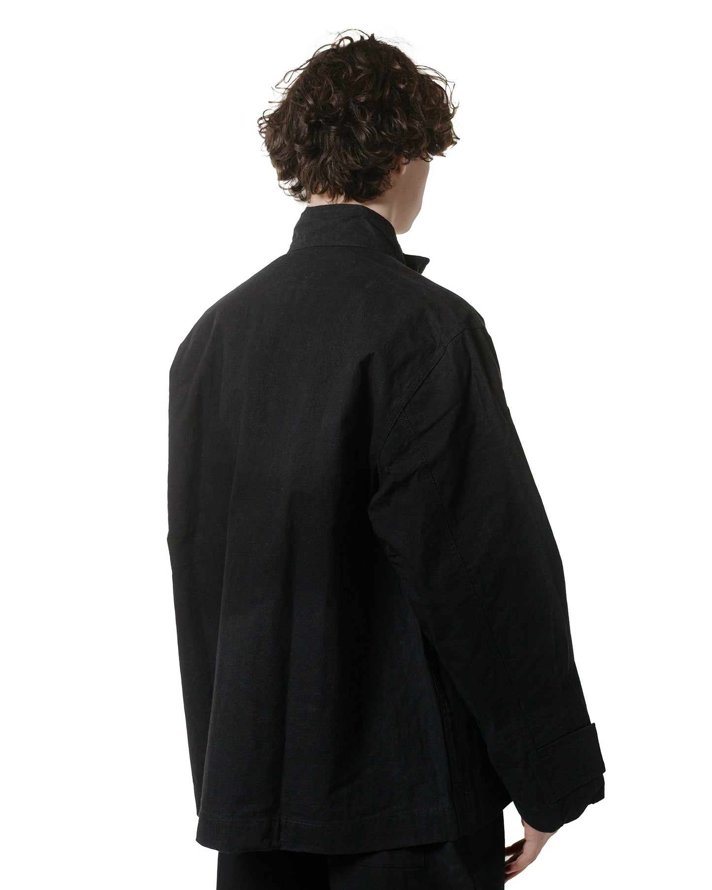 MAN-TLE R18S7 Block Jacket Black Wax