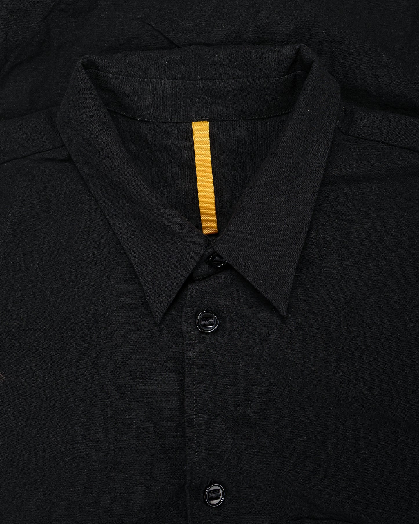 lost & found MAN-TLE MAN-TLE R20S1 'New Shirt' Black Linen