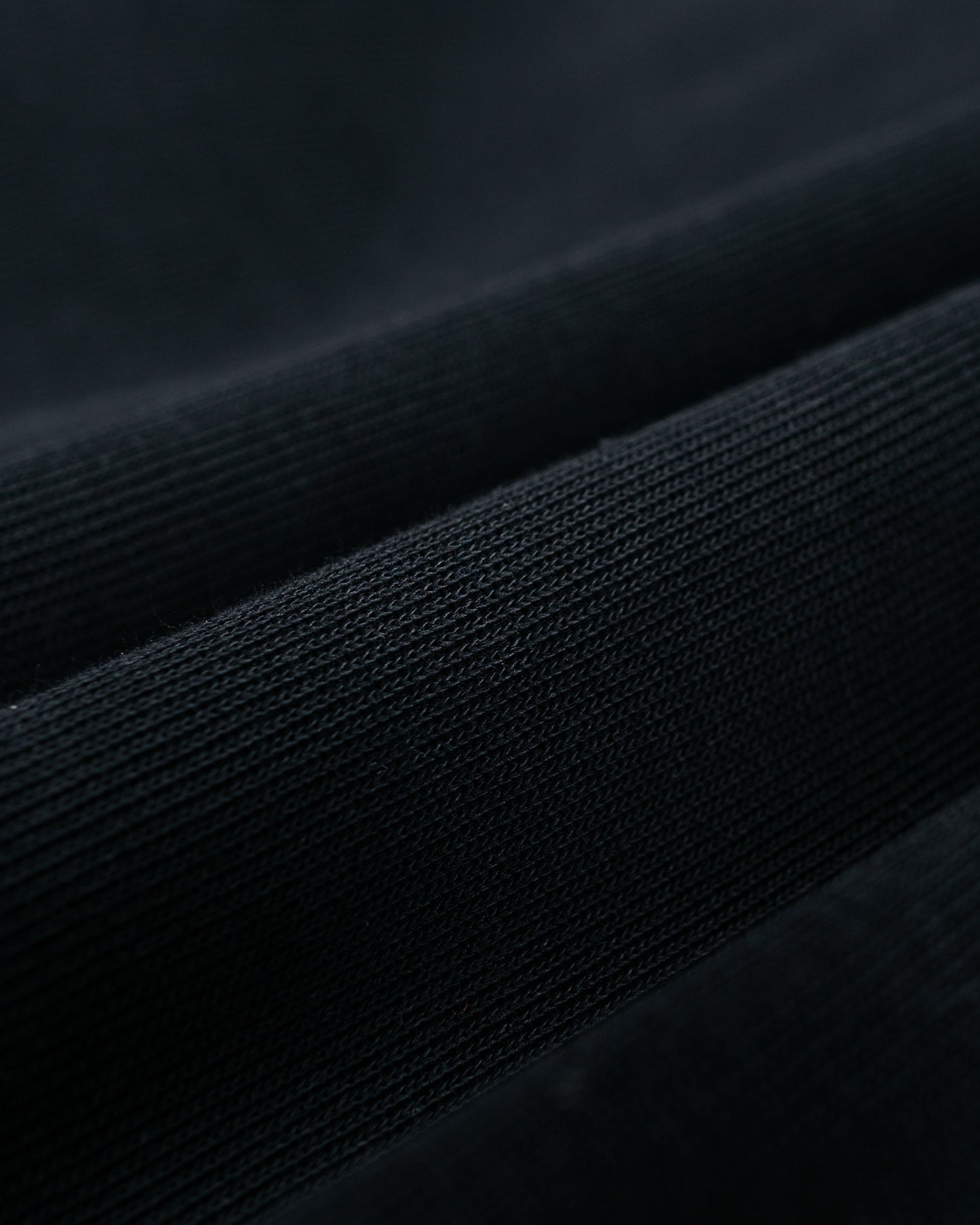 lost & found Our Legacy Our Legacy Shrunken Full Zip Black Athletic Rib
