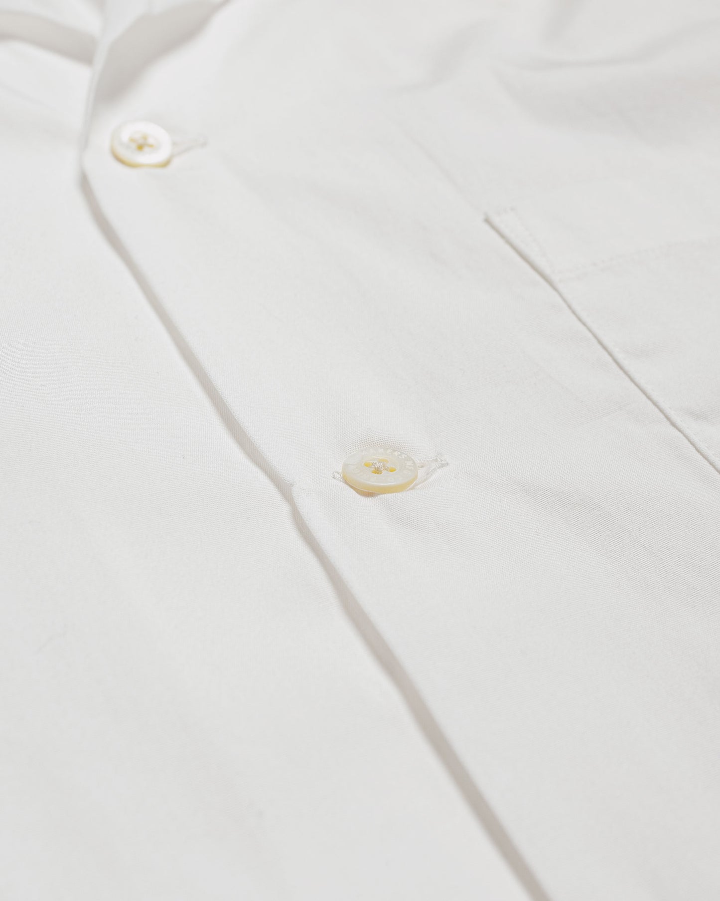 lost & found Phigvel Phigvel Back Gathering SS Shirt Off White