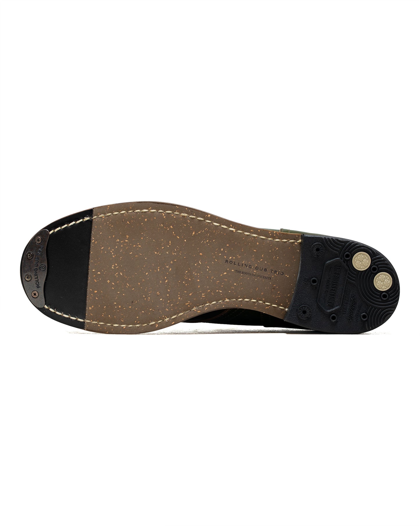 Rolling Dub Trio Coupen Green Horsehide