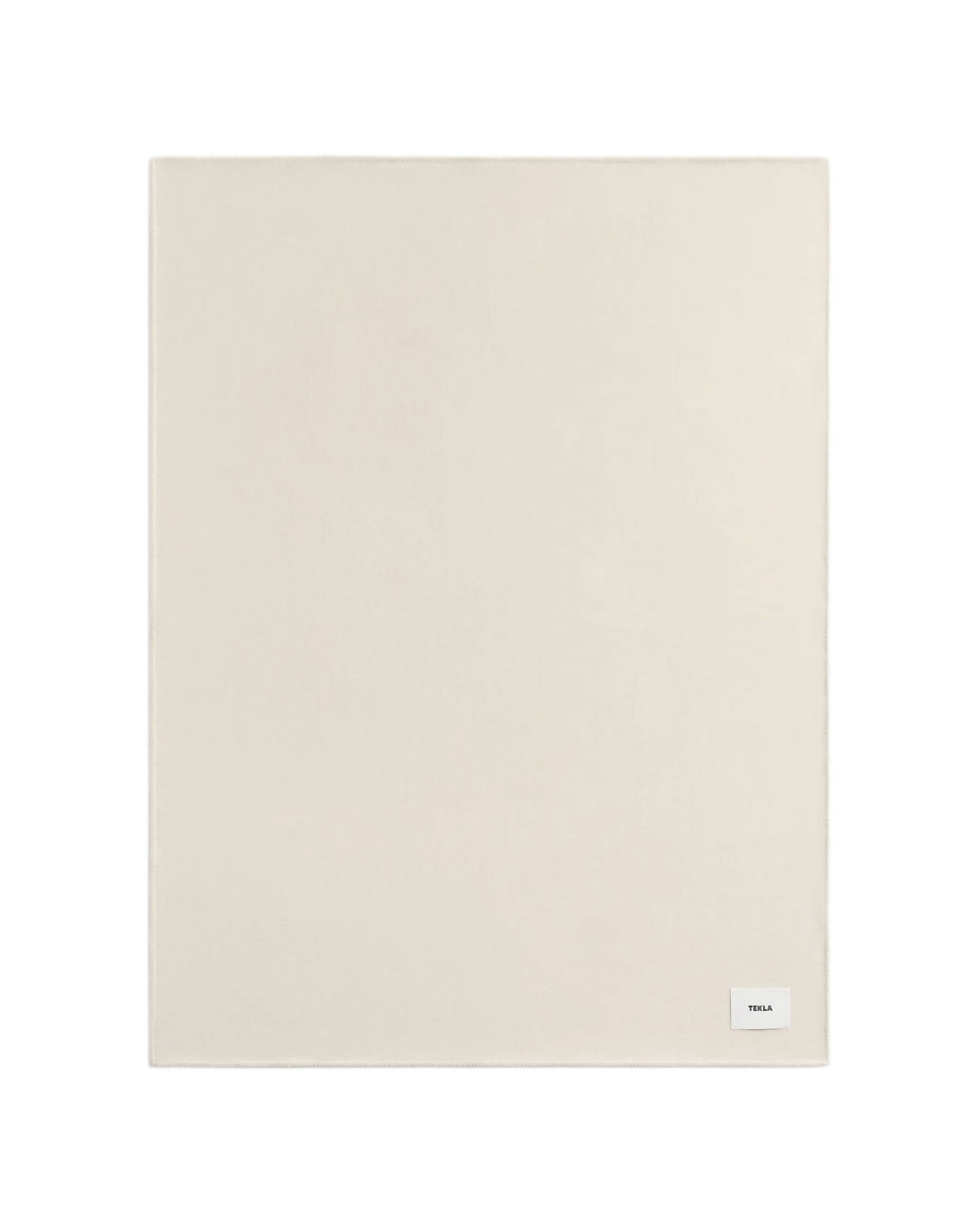 lost & found TEKLA Tekla Lambswool Blanket Snow