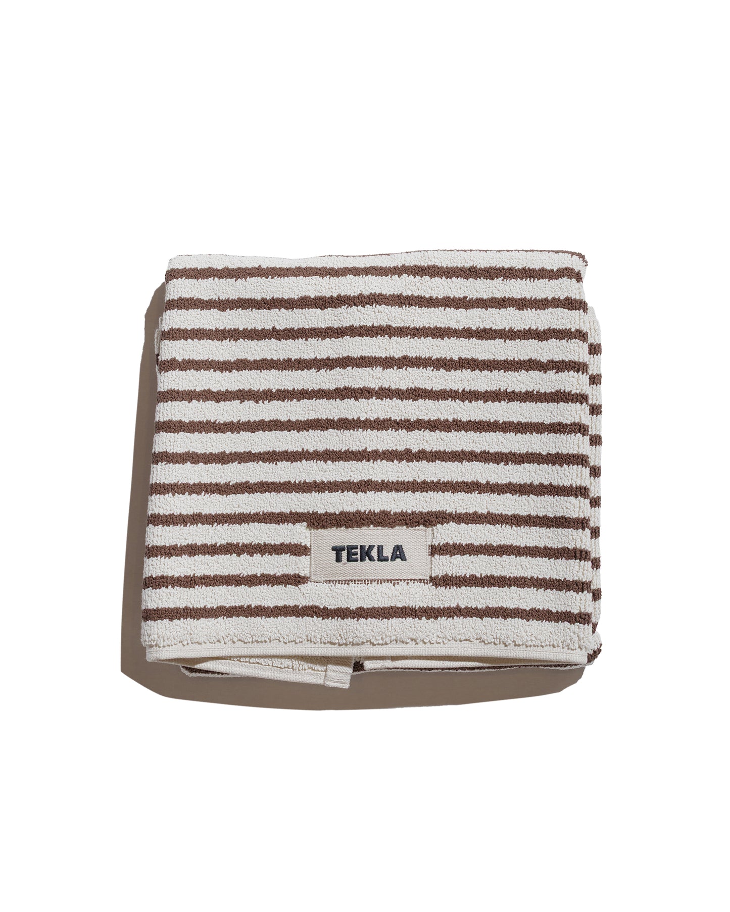 Tekla Terry Bath Mat Kodiak Stripes