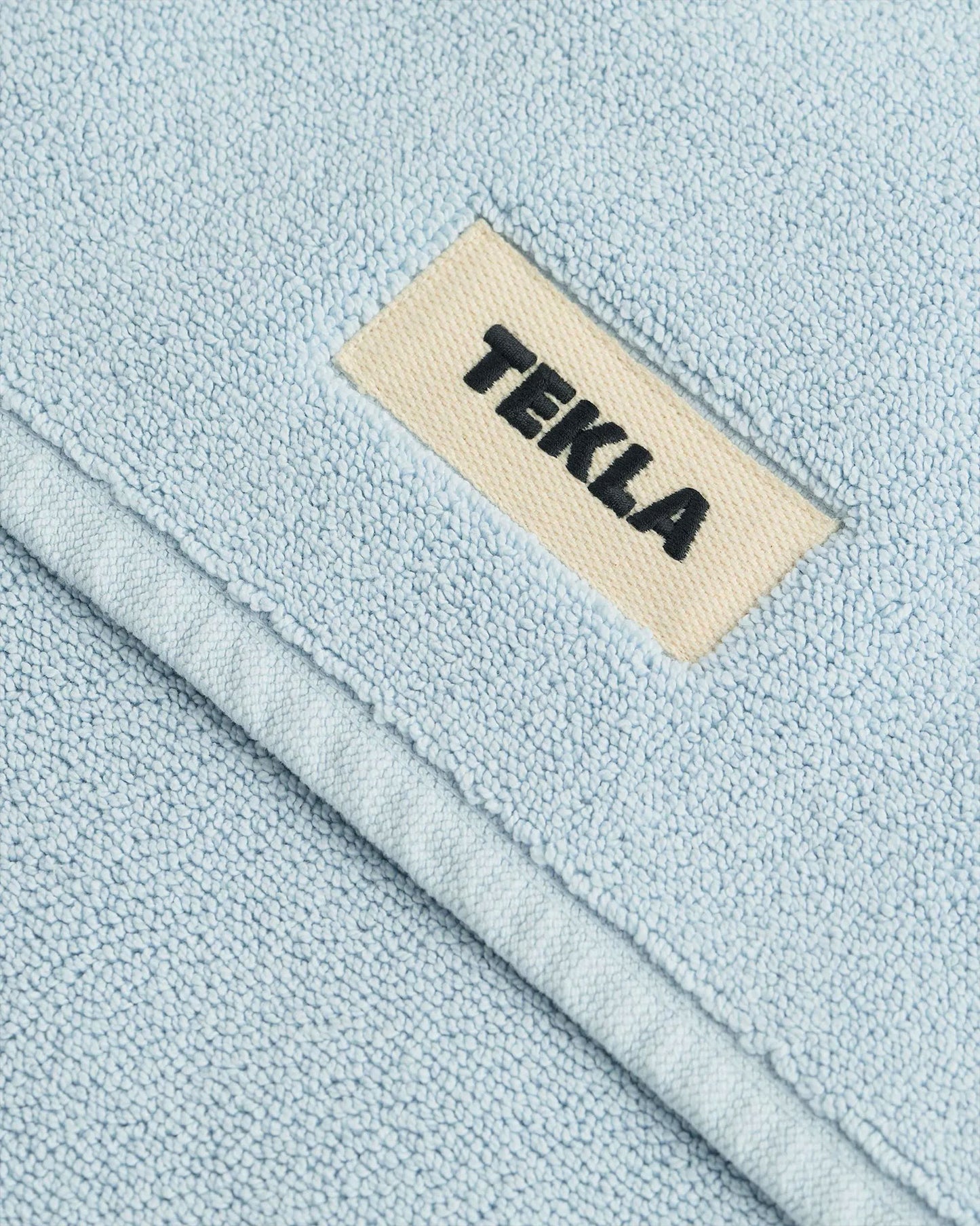 lost & found TEKLA Tekla Terry Bath Mat Sky Blue