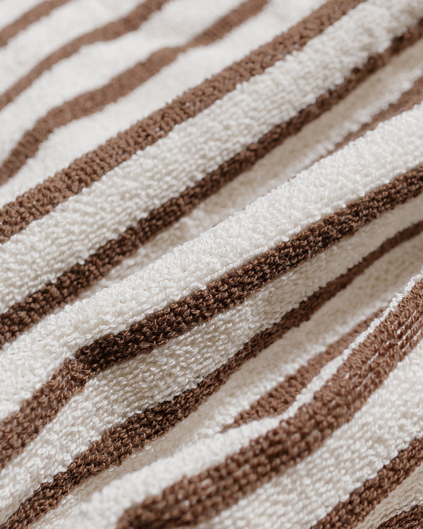lost & found TEKLA Tekla Terry Classic Bathrobe Kodiak Stripes