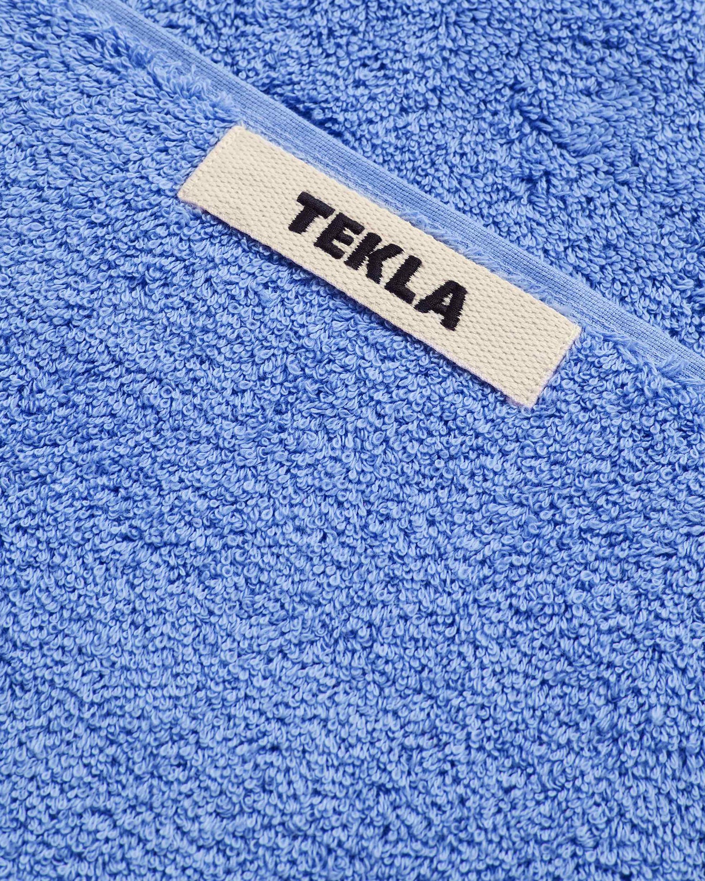 lost & found TEKLA Tekla Terry Washcloth Clear Blue