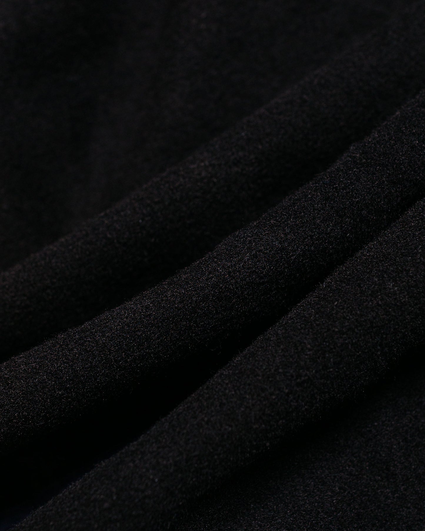 lost & found Tender Tender Type 942 Lobster Tail Jacket Black Wool Baize Hadal Blue
