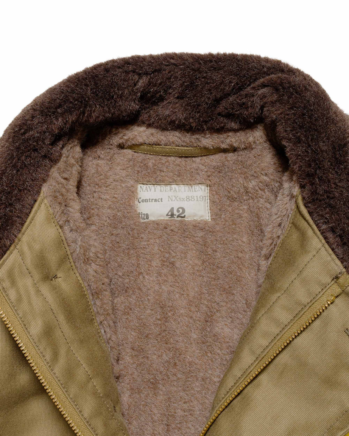 lost & found The Real McCoy's The Real McCoy's MJ22114 N-1 Deck Jacket (Khaki)