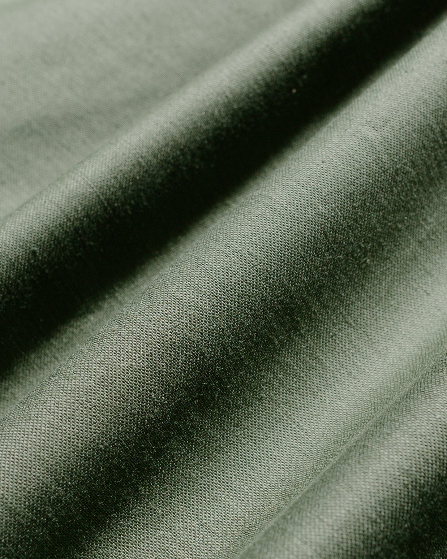 lost & found The Real McCoy's The Real McCoy's MS23101 Shirt, Man's, Cotton Sateen, OG-107 Olive