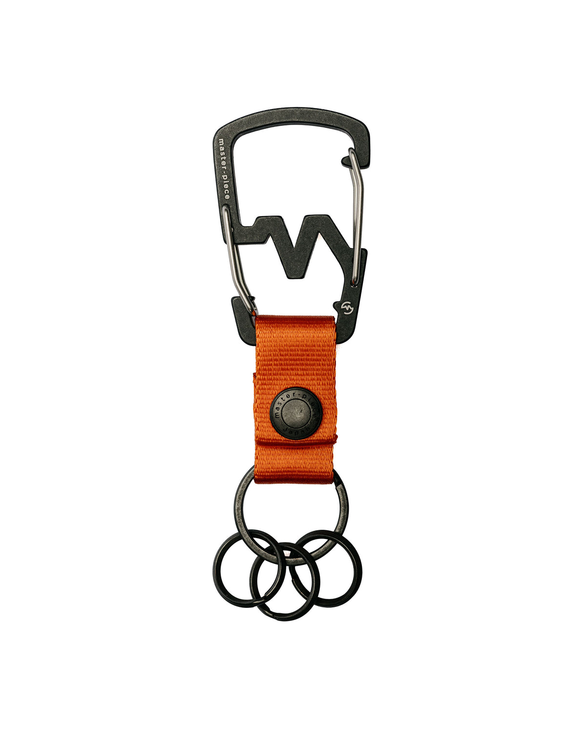 master-piece M-Carabiner Key Ring Key Chain Orange