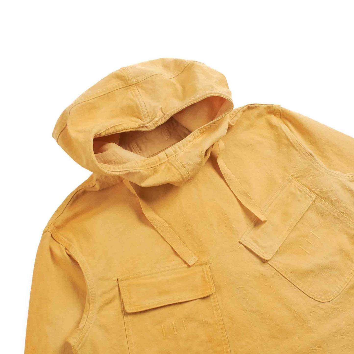 lost & found The Real McCoy's The Real McCoy's MJ21022 USN Salvage Smock Parka (Over-Dyed) Yellow