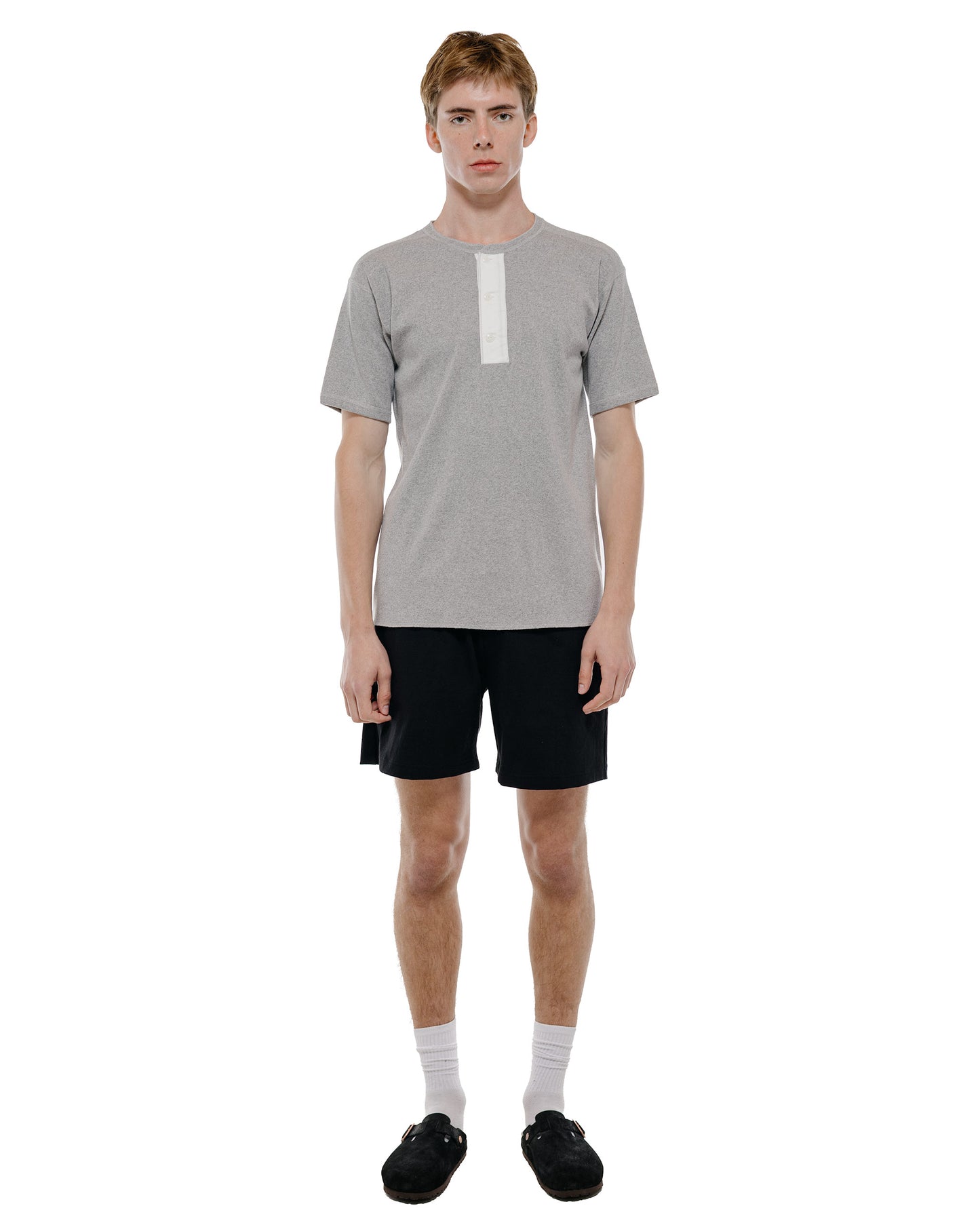 The Real McCoy's MC26037 Jersey Gym Shorts Black