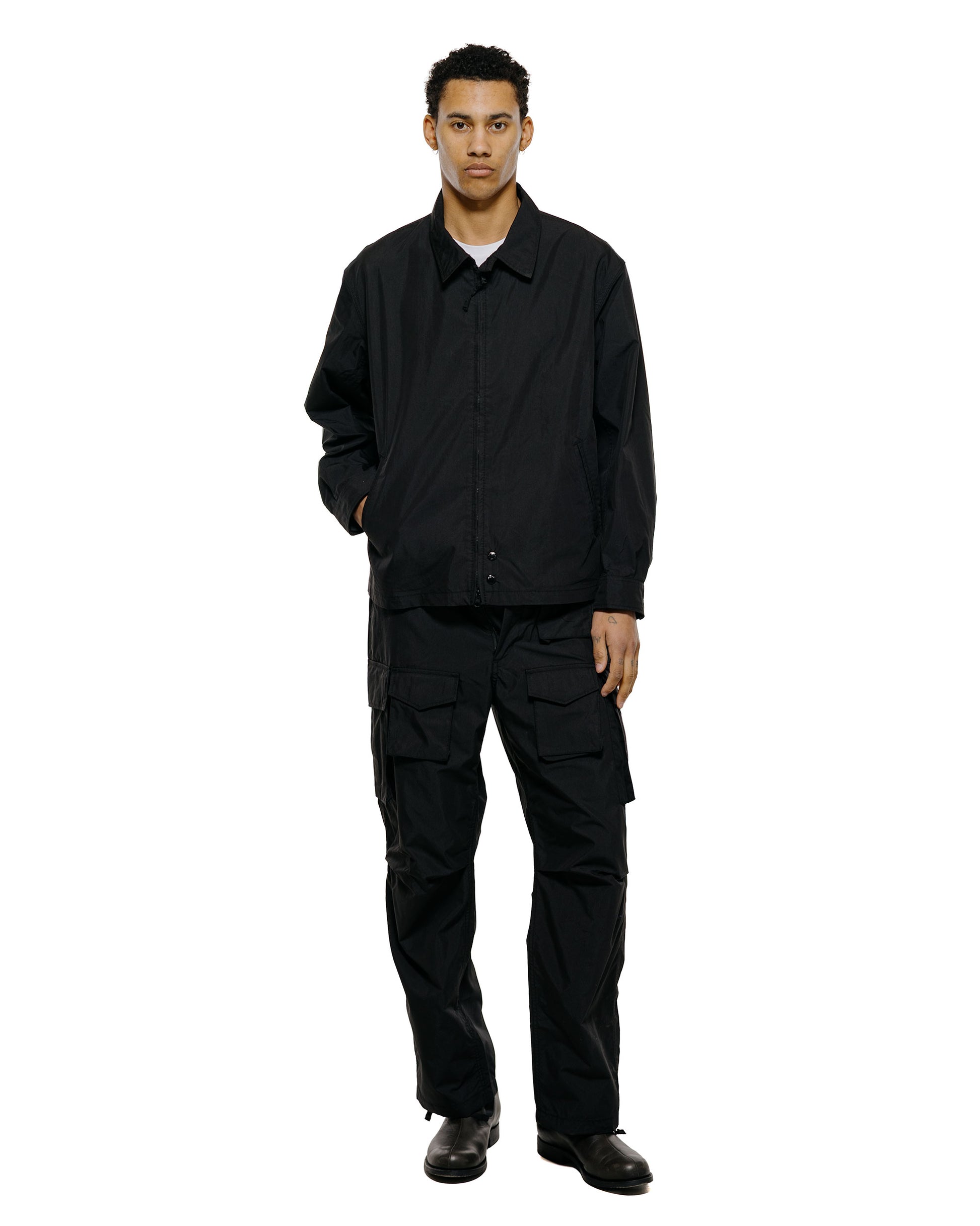 lost & found Engineered Garments Engineered Garments Claigton Jacket Black Lt.Weight Nyco Poplin