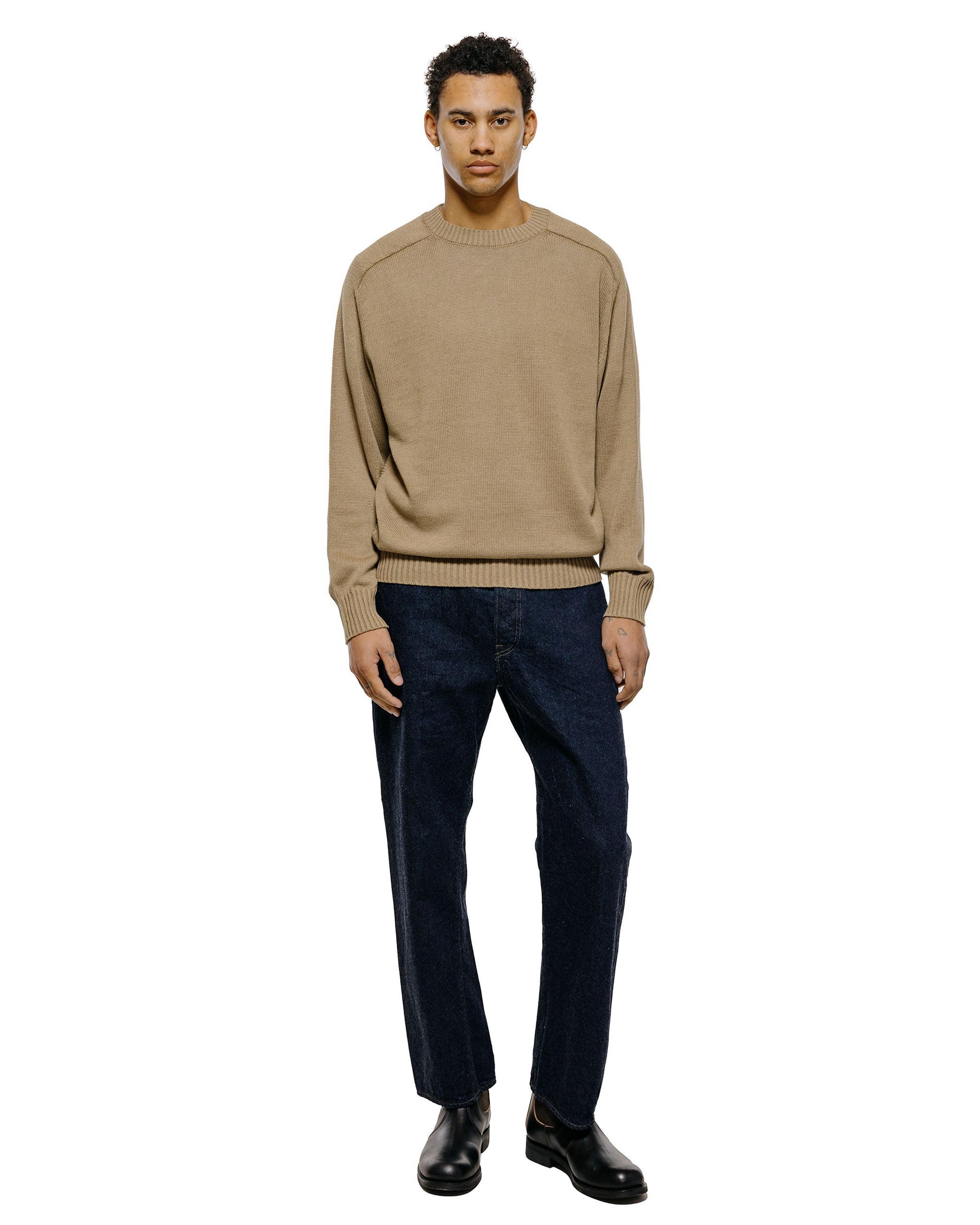lost & found Phigvel Phigvel C/L Crewneck Knit Sand Beige