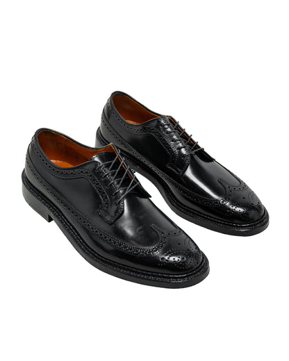 Alden Black Cordovan Longwing Blucher 9751