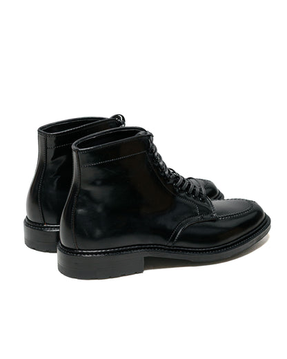 lost & found Alden Alden Black Cordovan Tanker Boot with Commando Sole