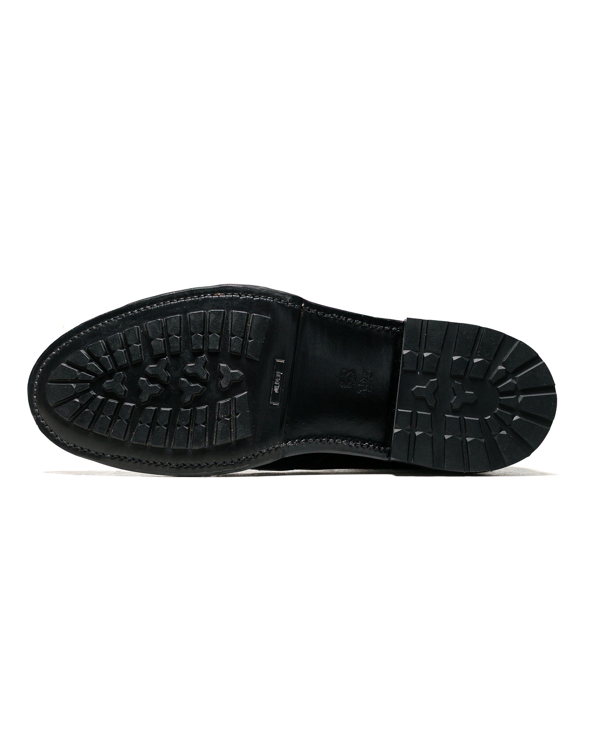 lost & found Alden Alden Black Cordovan Tanker Boot with Commando Sole