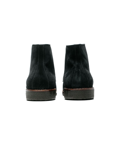 lost & found Alden Alden Indy Boot Black Suede with Crepe Sole