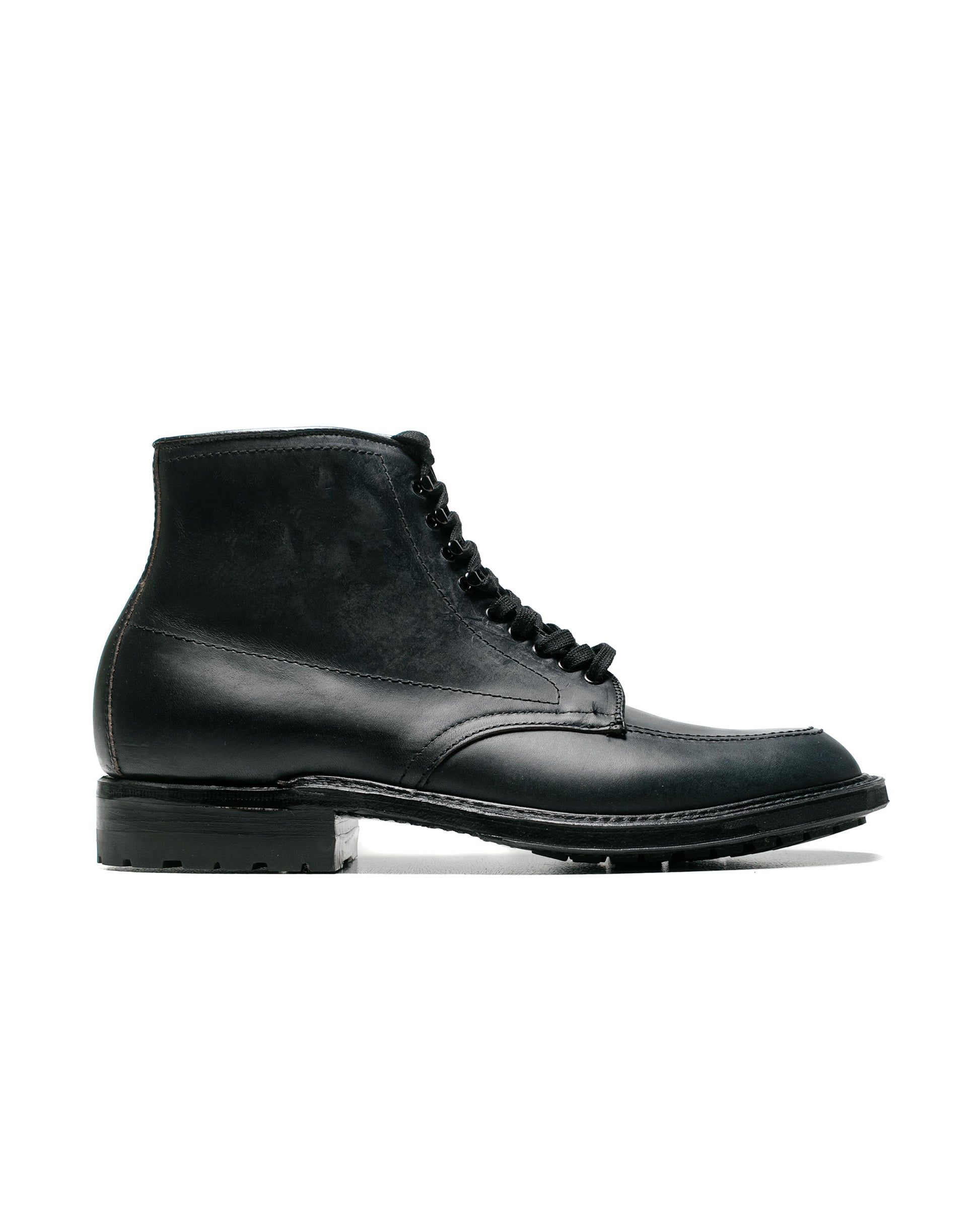lost & found Alden Alden Indy Boot Inside Out Navy Silksport with Commando Sole G4902HC