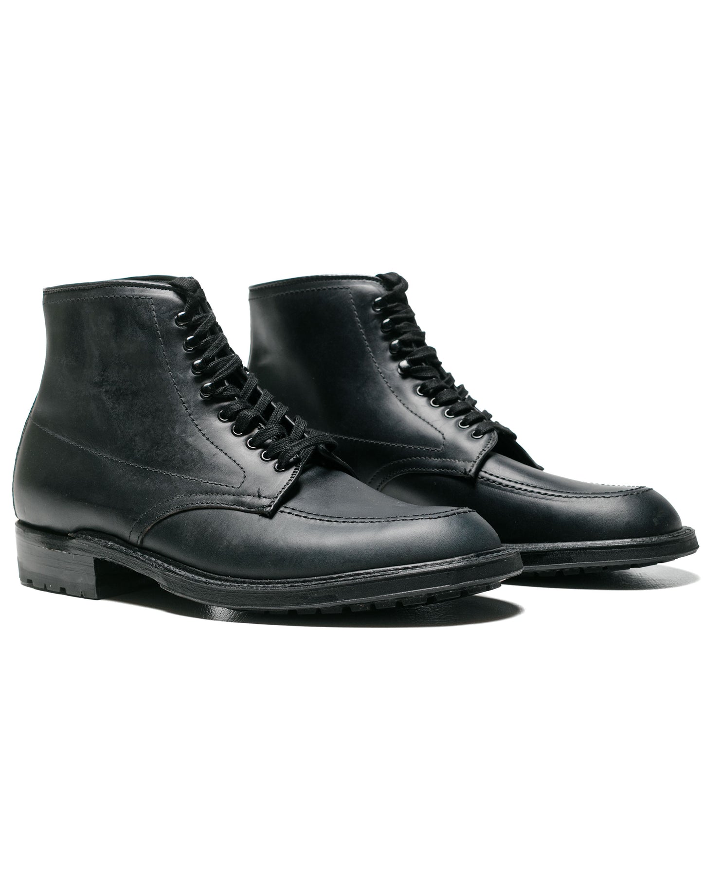 lost & found Alden Alden Indy Boot Inside Out Navy Silksport with Commando Sole G4902HC