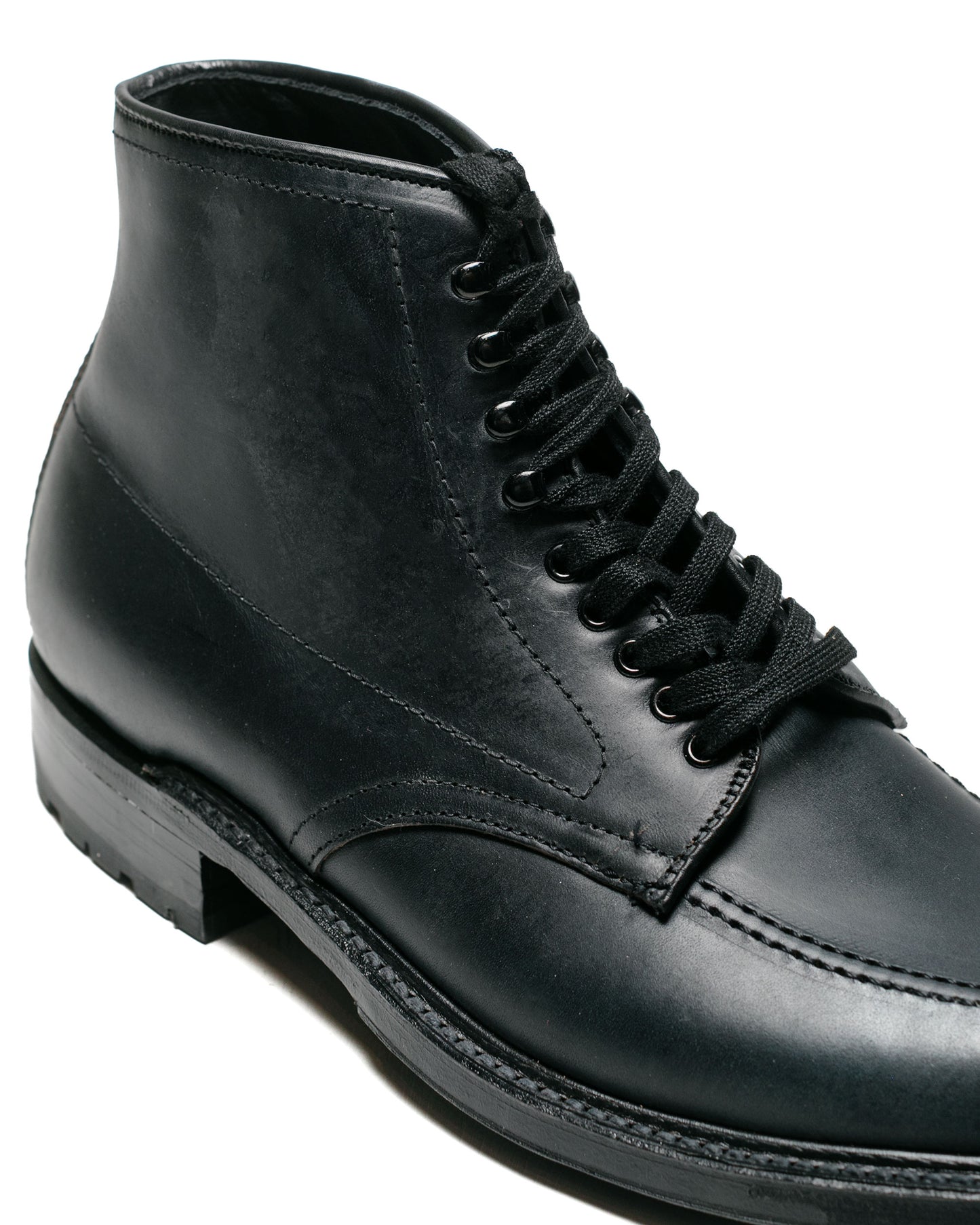 lost & found Alden Alden Indy Boot Inside Out Navy Silksport with Commando Sole G4902HC
