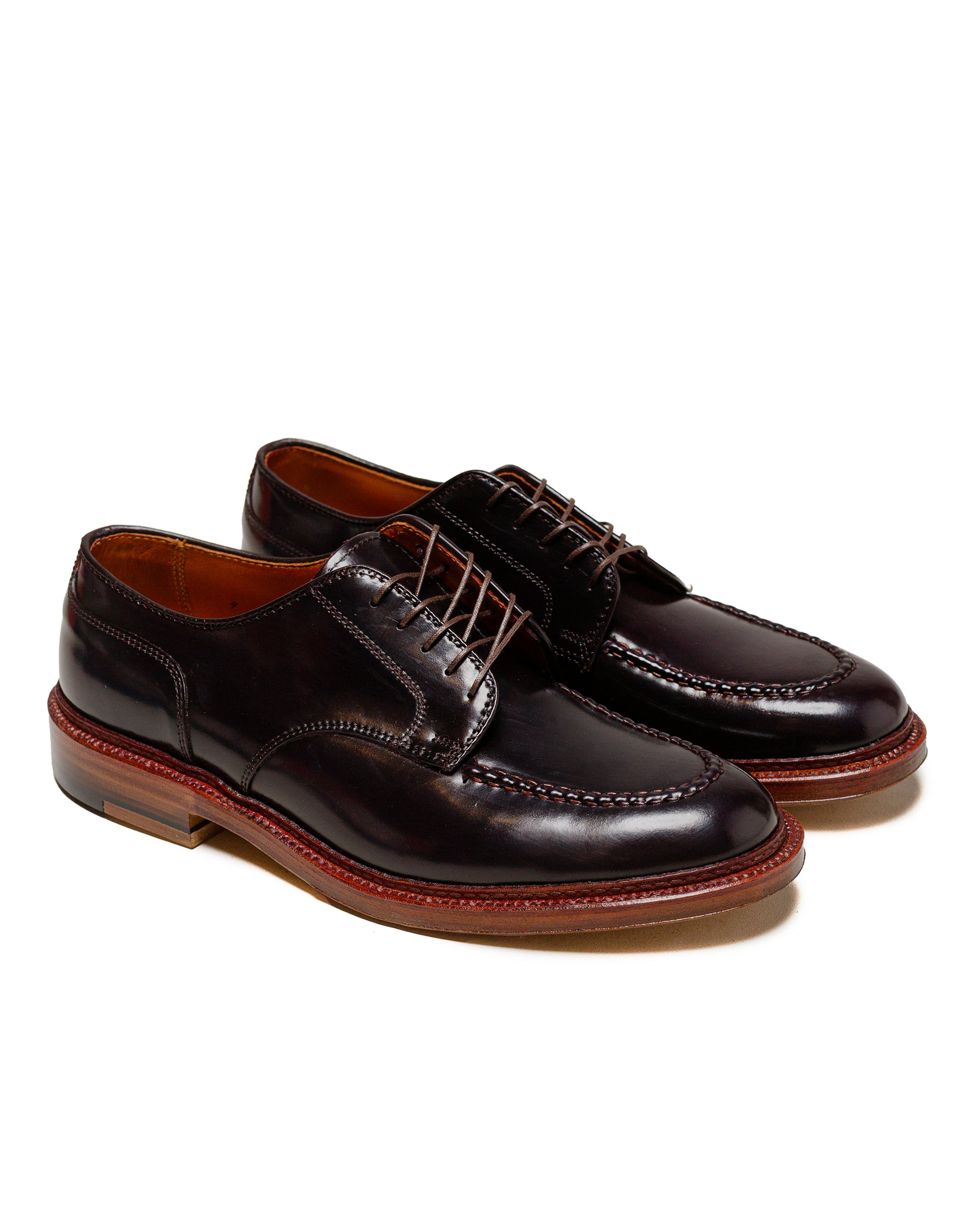 lost & found Alden Alden Mocc Toe Blucher Colour 8 Shell Cordovan G9602