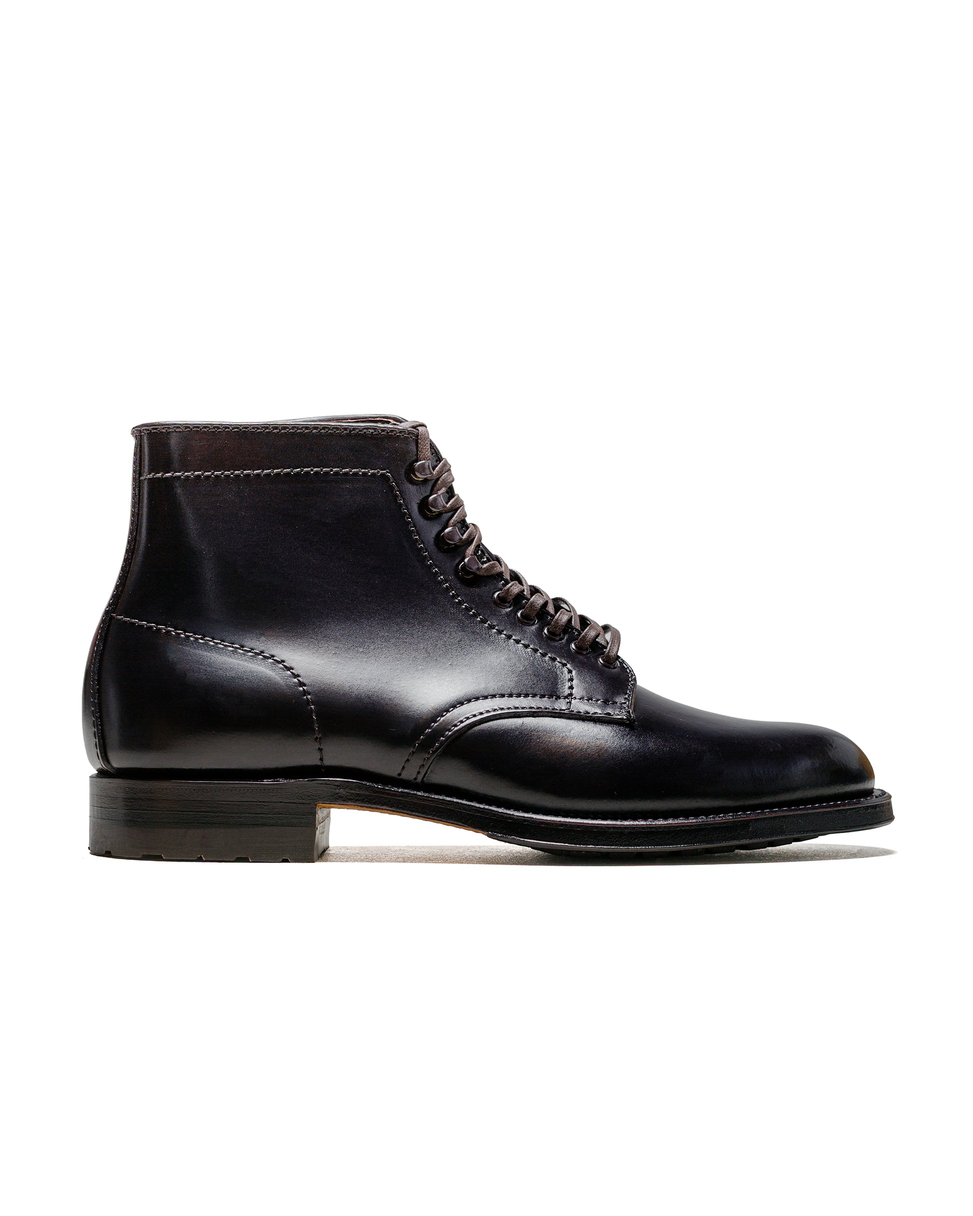lost & found Alden Alden Plain Toe Boot Colour 8 Cordovan with Commando Sole 4600H