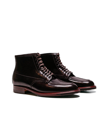 lost & found Alden Alden U-Tip Indy Boot with Commando Sole Colour 8 Shell Cordovan G9901HC