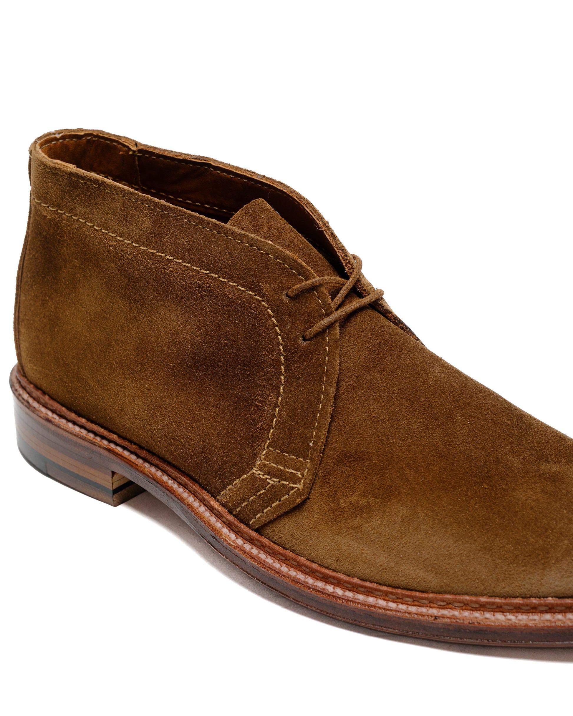 lost & found Alden Alden Unlined Chukka Boot Snuff Suede 1493
