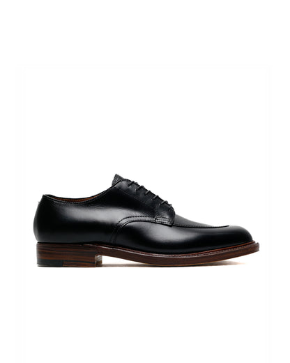 lost & found Alden Alden V Tip Blucher Black Calfskin/Black Regina Grain G2603