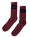 American Trench The Retro Double Stripe Burgundy