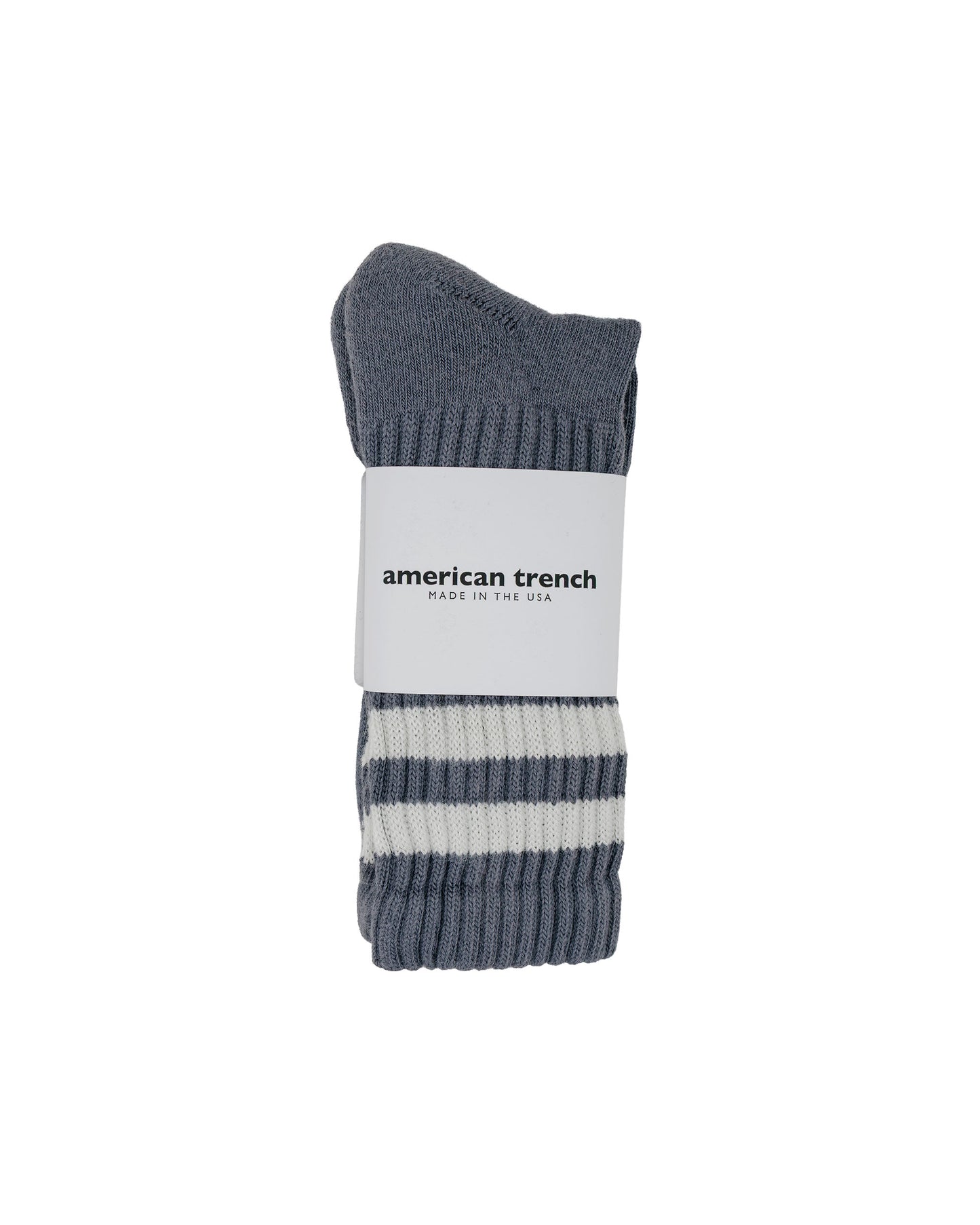 lost & found American Trench American Trench The Retro Double Stripe Dark Grey