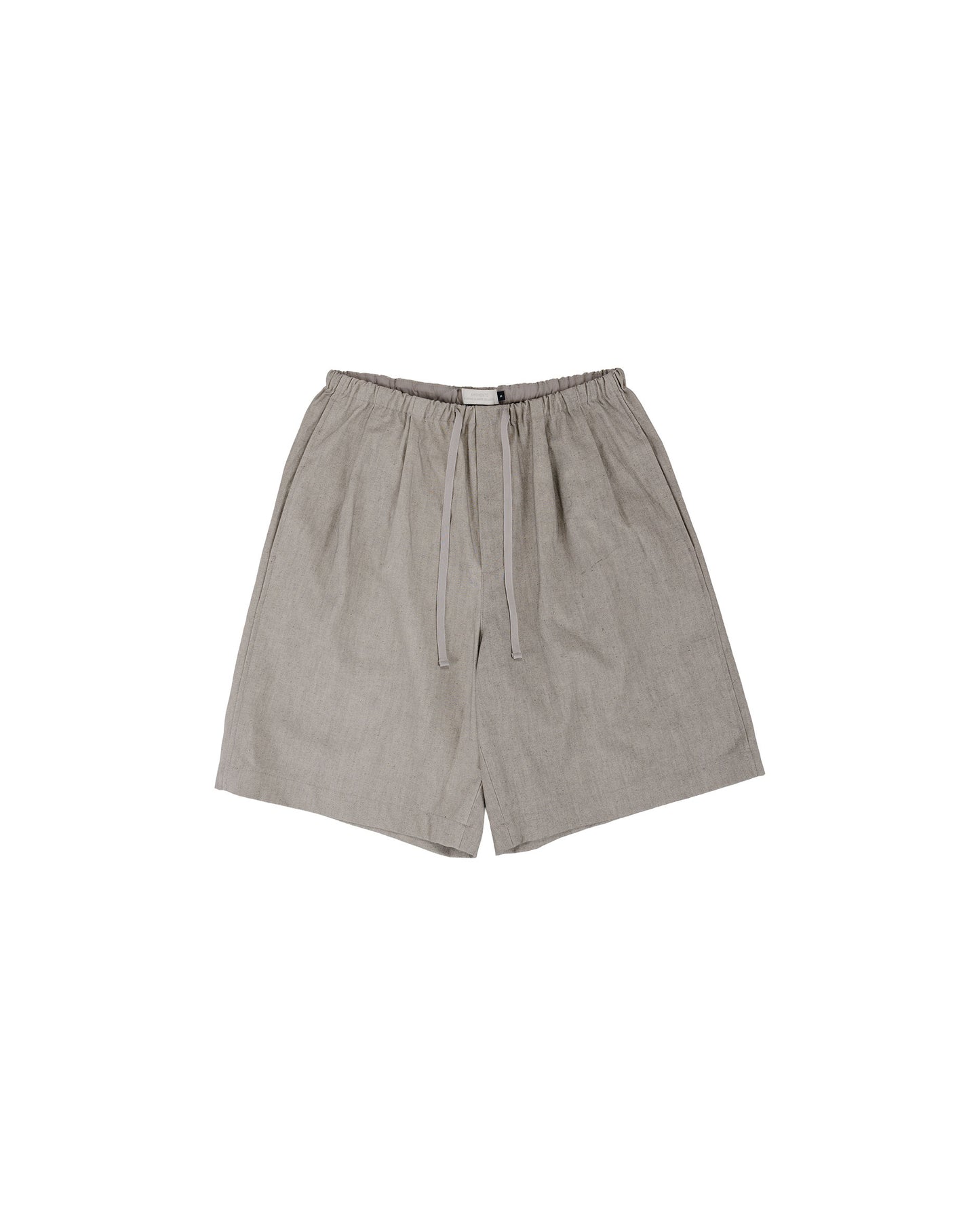 lost & found Amomento Amomento Linen Drawstring Shorts Beige
