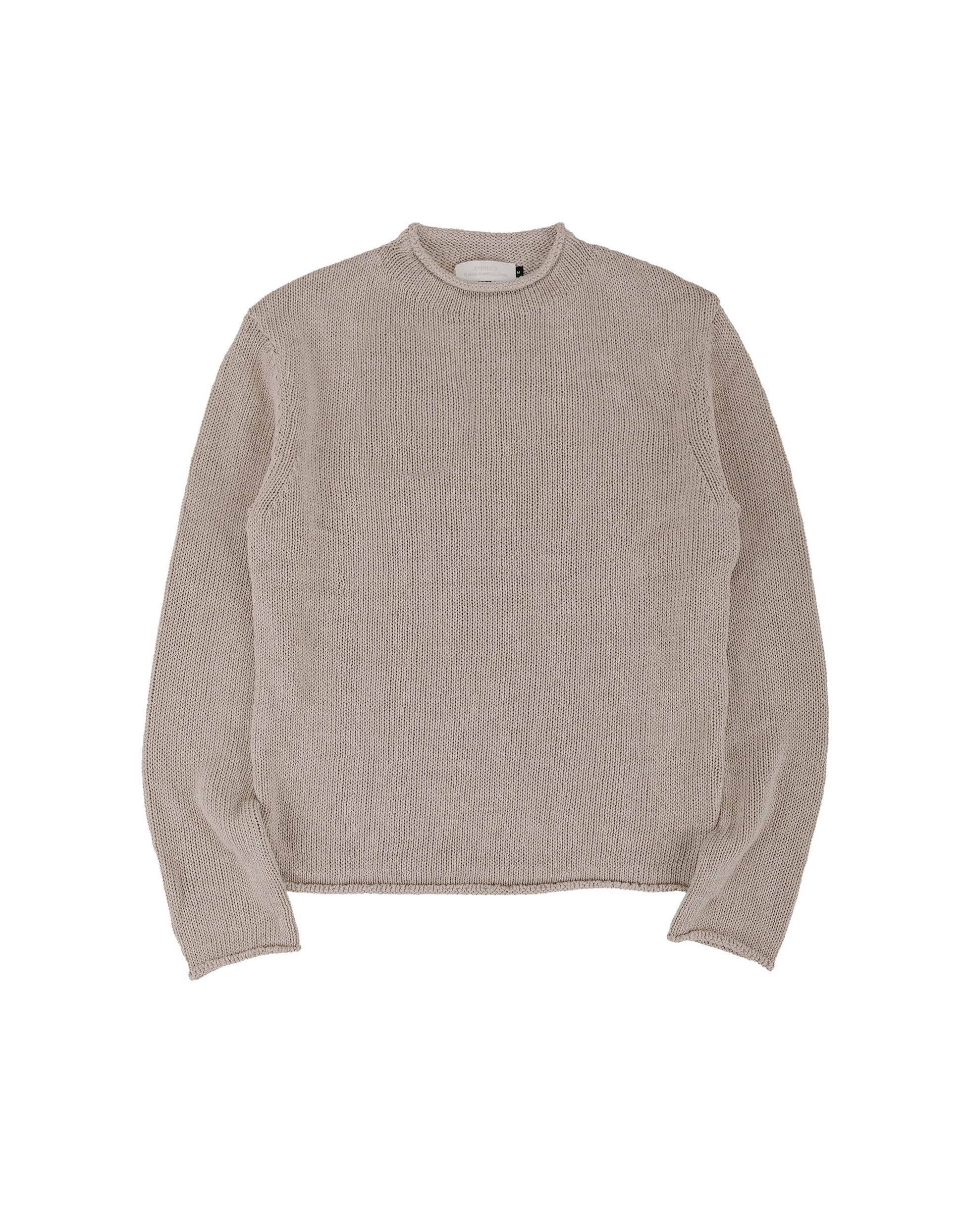 lost & found Amomento Amomento Paper Yarn Pullover Beige