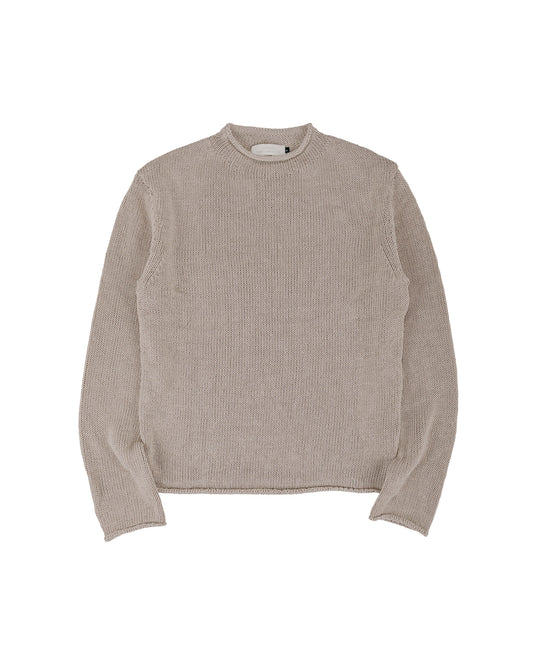 lost & found Amomento Amomento Paper Yarn Pullover Beige