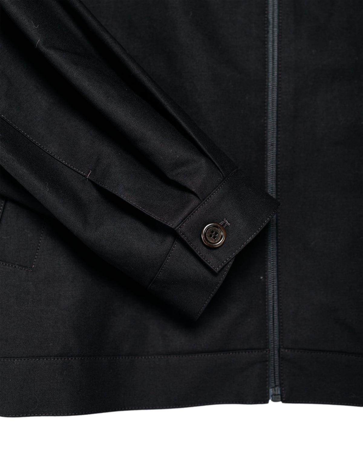Amomento Cotton Curved Jumper Black