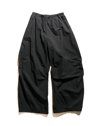 lost & found Amomento Amomento Drawstring Wide Fatigue Pants Black