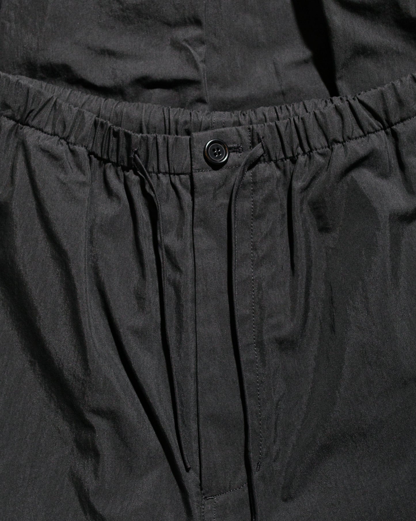 lost & found Amomento Amomento Drawstring Wide Fatigue Pants Black