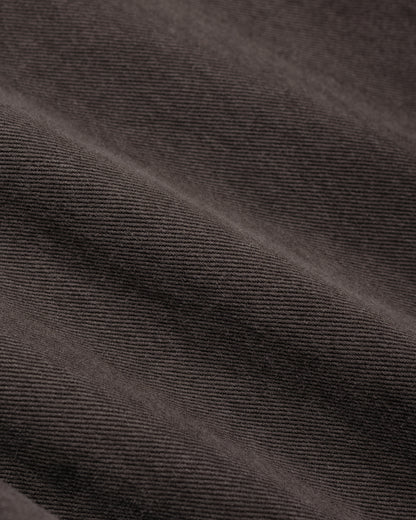 lost & found Amomento Amomento Garments Dyed Curved Seam Denim Brown