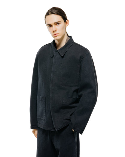 lost & found Amomento Amomento Garments Dyed Pocket Denim Jacket Black